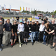 Group photo before the race of the Manheller Racing/Milltek Sport squad
